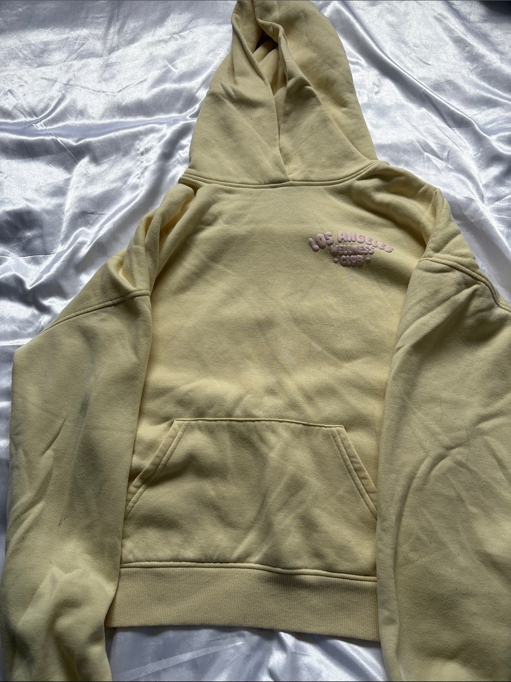 Soft Yellow Pullover Hoodie - Unbranded Women's Sweater
